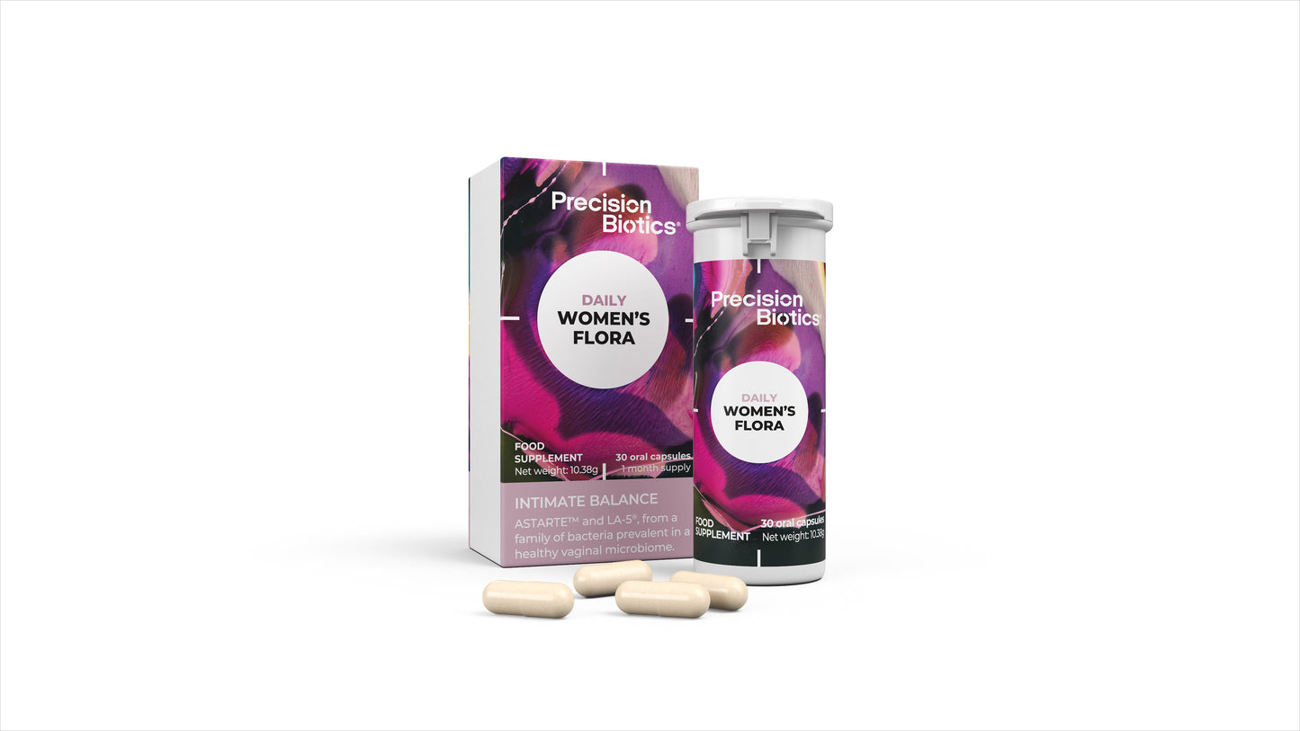 Women’s Flora – Precision Biotic for Women’s Gut & Vaginal Health Support