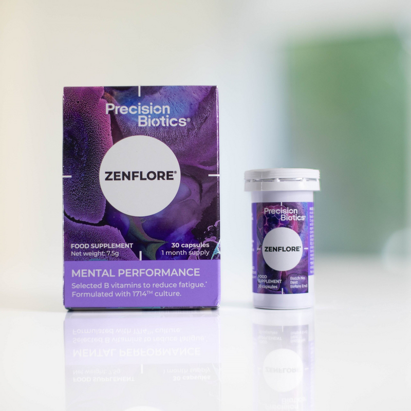 Zenflore - Precision Probiotic with 1714-Serenitas™ and B Vitamins for Mental Wellness and Fatigue Reduction
